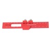 6 Inch Woodworking Ruler Adjustable Sliding Stop Aluminum Alloy Pocket