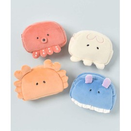 Bleu Bleuet Accent Accent Sea Life Mini Pouch Octopus