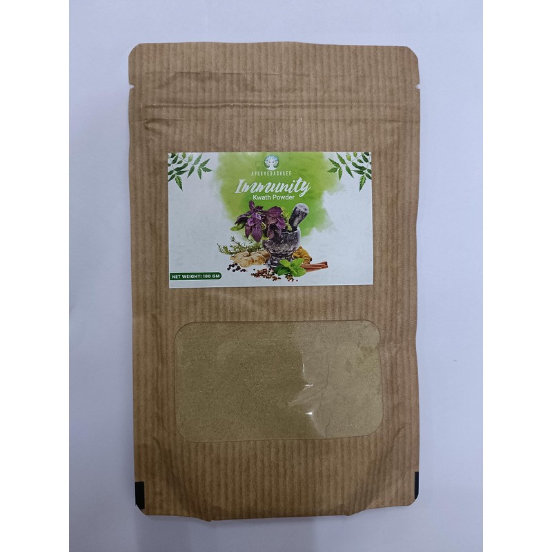 AYURVEDASHREE Immunity Kwath 100 Gm with Natural Herbs Giloy Ashwagandha