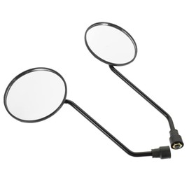 Alipis Adjustable Bike Mirrors Set of 2 Rear View Mirrors for Cycling Mountain Road Bikes