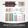 ZIPIT Lenny Pencil Case | Large Capacity Pencil Pouch |