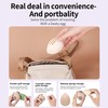 2PCS Beauty Blender Holder Powder Puff Storage,Breathable Make-up Sponge Case