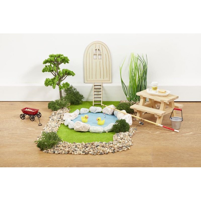 Gnome Door Rope Ladder, 15 x 4.5 cm, 1 Piece