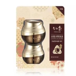 Sooryehan Bichaek Ginseng Yoon 50s 60s High Elasticity Mom Glowing Dry Moisturizing Nutritious Cream / 수려한 비책진생 윤 50 60 대 고 탄력 엄마 광채 속 건조 수분 영양크림