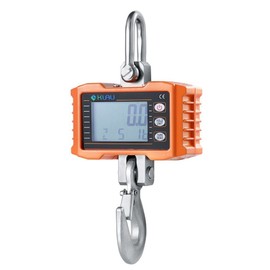 Klau 1000 kg 2000 lb Hanging Scale Digital Industrial Heavy Duty Crane Scale Smart Measuring Tool Orange for Farm Factory
