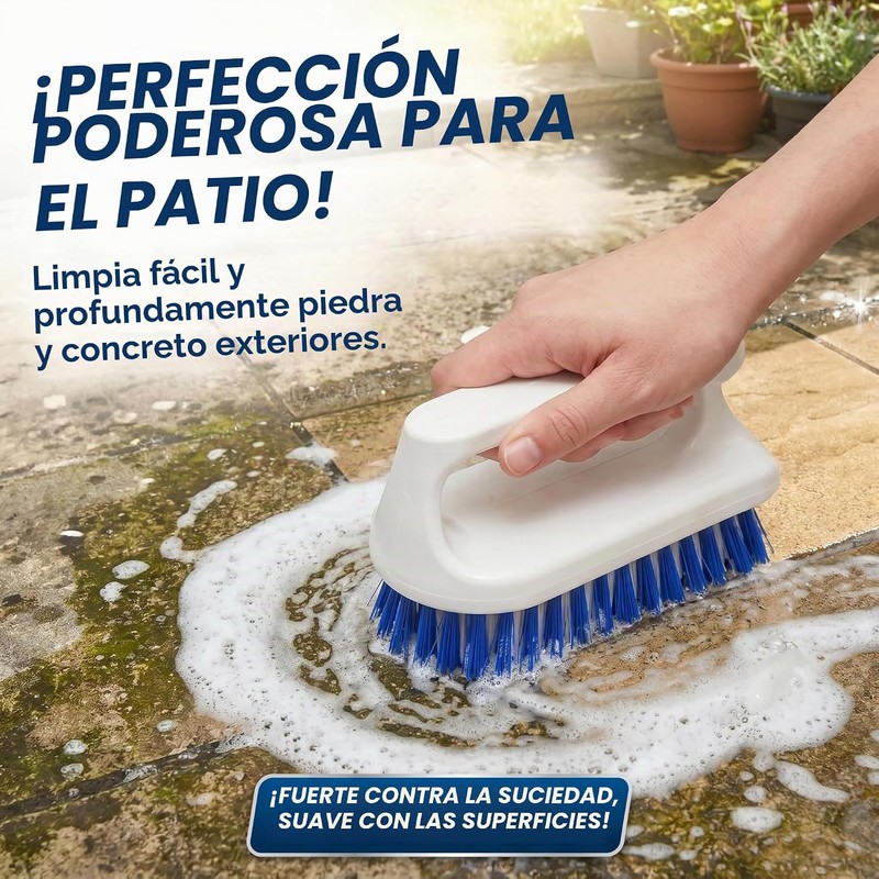 Cepillo de Limpieza Uso Rudo para Piso Clr-001 con Cerdas