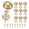 YELARXI Brass Decorative Screws with Caps, Mirror Screw Self Tapping
