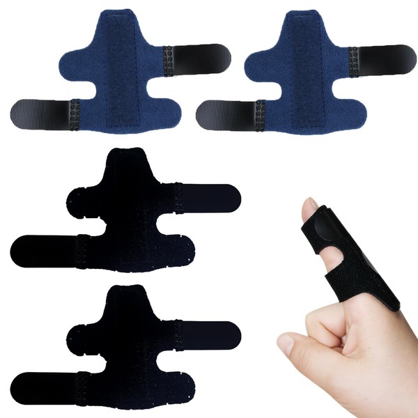 MADGININE 4 Finger Splint Trigger Finger Splint Finger Splints,Effective Support