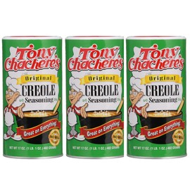 Tony Chachere Seasoning Blends, Original Creole, 17 Ounce, Pack of 3