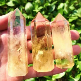 AAA+ Grade Citrine Tower ,Healing Crystal Gift ,Home Decor, Manifest Wealth