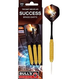 Bulls Unisex's Success Steeldart 3 Pieces, Multicoloured, Medium/21 g