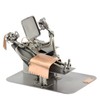 Steelman24 I Nuts and bolts sculpture Gynaecologist I Handmade ornaments