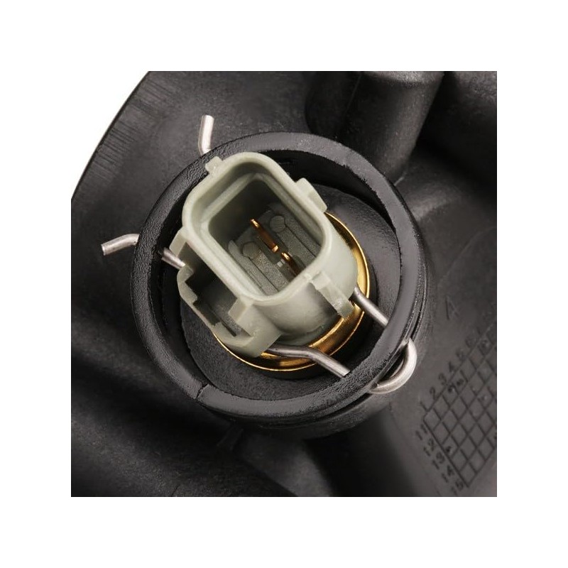 RIDEX Thermostat Coolant Cooling Water Thermostat with Housing with Temperature