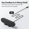 Computer Speakers for Desktop PC Monitor, USB Wired Laptop Speaker