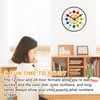 Children's Wall Clock without Ticking Sounds: 20 cm Wall Clock