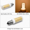 TRIJZHOU E14 LED Light Bulb 6W 120V European Equivalent 60W