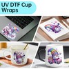XRTHGS 24PCS UV DTF Cup Wrap for Mugs UV DTF