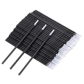 200 Pcs Disposable Lip Wnads,Micro Brushes,Microfiber Lip Brushes for Lipstick,Lipapplicators Disposable,Lipstick Applicators,Eyelash Extension Applicators,Makeup Tool for Eye,Lashes,Brows