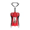 Metaltex Corkscrew, Red, One Size