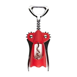 Metaltex Corkscrew, Red, One Size