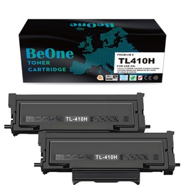 BeOne 2 x TL-410H TL-410X TL-410 3000 Pages Toner Cartridges Compatible with Pantum Compatible with Pantum P3300DW P3308DW P3300DN P3308DN P3018DW M6800FDW M6808FDW M7100DW M7108DW (2 Black)