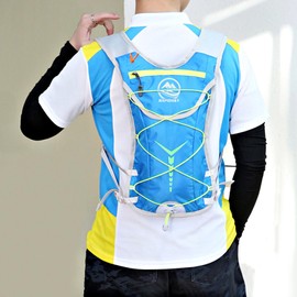 New Off Road Water Splashes Large Capacity Single Shoulder Running Outdoor Tactical Water Bag Backpack Bicycle Package