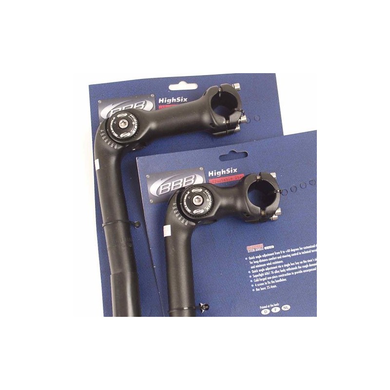 BBB Stem Highsix Quil Bhs-22Q, 1, 100mm, Black