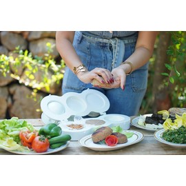 Mold Kibbeh Maker, e’rass mishwiyyeh (grilled) 9 cm Express Kibbeh kitchen tools cooking tools mold maker kibbeh press mold maker, kibbeh maker mold