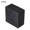 QUARKZMAN Pack of 4 Rubber Vibration Damper Pads Antivibration Mat