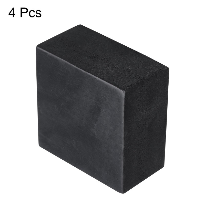 QUARKZMAN Pack of 4 Rubber Vibration Damper Pads Antivibration Mat