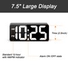 Welgo Senior Friendly Digital Alarm Clock, 7.5 Inches Large Display,
