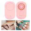 Eyelash Fan Dryer USB Charging Bladeless Quiet Handheld Portable Mini