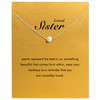 Sister Gifts Butterfly Heart Sister Necklaces, Sisters Gifts from Sister,