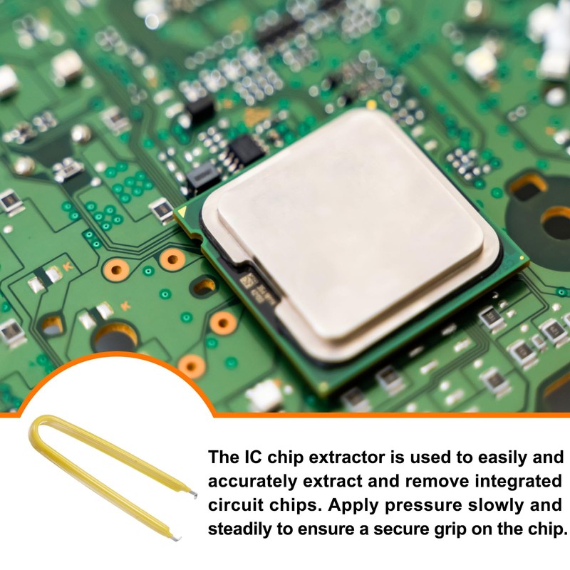 sourcing map 10Pcs IC Chip Extractor IC U Shape Puller