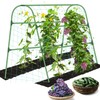 HolyMaji Cucumber Trellis for Raised Garden Bed, 49 x 47