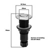 Create idea Air Switch 304 Stainless Steel Pneumatic Push Switch