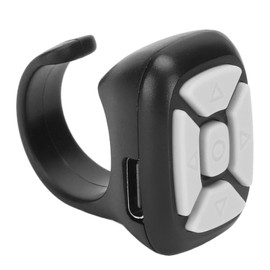 Bluetooth Remote Control Page Turner, Phone Camera Video Recording Remote with 10m Remote Control Distance, for iOS 15.0 or for Android 8.0