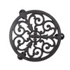 Sungmor Heavy Duty Cast Iron Plant Caddy,11" Round Potted Plant