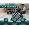 ZOLLNER Set of 5 Tea Towels, 50 x 70 cm,