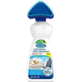 Dr. Beckmann Upholstery Stain Remover | Removes Even Stubborn Stains and odours from Sofas, car Seats etc. | Incl. applicator Brush | 400 ml