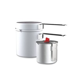 Primus Unisex - Adult Essential Trek Pot Series, Silver, 1.0L + 0.6L