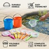 Fishing and Butterfly Nets with 2 Water Buckets Set, 10