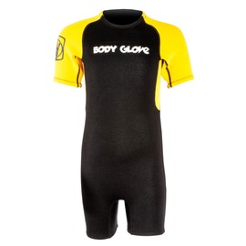 Body Glove Kind Pro 3 2.2 mm Back Zip Spring Wetsuit Performance, Unisex, Black