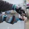 HANDLANDY Utility Work Gloves Mens & Women, Safety Mechanic Gloves