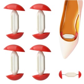 HENGBIRD 4 PCS Shoe Stretcher, Adjustable Shoe Stretchers for Men & Women, Red Shoe Stretchers Shaper Expander, Width Extender - Mini Shoe Trees for Perfect Fit and Comfort