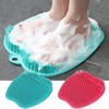 Easy Foot Exfoliating Brush Pink Foot Scrubber 2ea