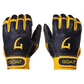 GOATHLETIC Short Cuff Batting Gloves - Multiple Colors - Adult & Youth Sizes