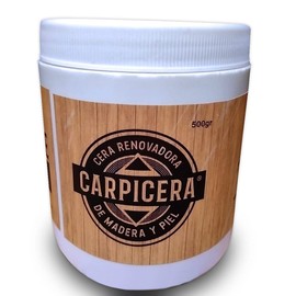 Cera para madera y piel