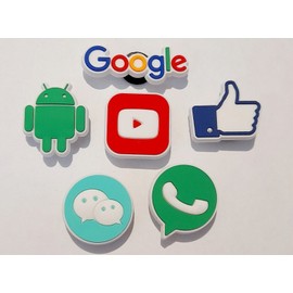 Unbranded Apps! 6pc Shoe Charm Set! NEW! For Shoes, Bracelets, Crafts & Mo