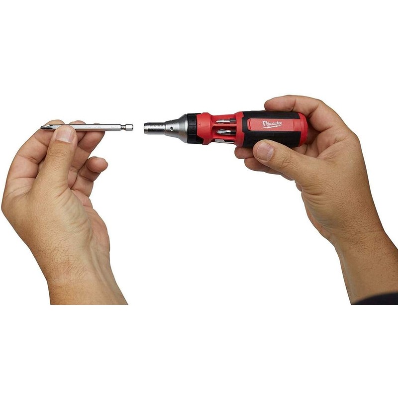 Milwaukee 9-in-1 High Torque Drive Ratcheting Multi-bit Driver